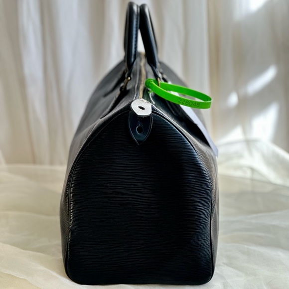 1986 Vintage Louis Vuitton Speedy 35 Epi Noire - Picture 7 of 16